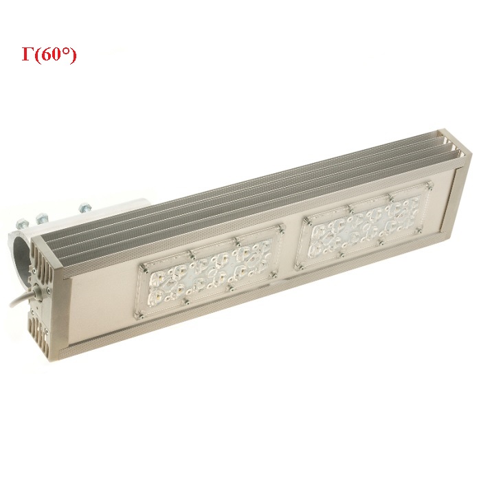 Светильник LED 60° 400х150х65mm 11450Lm 74W 4000K IP67 консольное крепление 