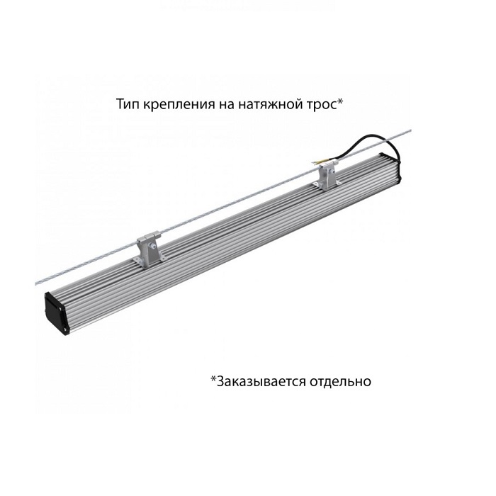 Светильник LED ОПАЛ 100° 1029x89xh78mm 5400Lm 40W 4000K AC176-264V IP67 линейный 