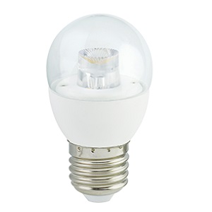 LED лампа G45 E27 84x45mm 7W AC 220V 4000K c линзой
