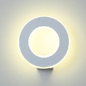LED светильник 210х210х85mm 880Lm 9W 4000K IP20 AC 220-240V КРУГ белый корпус