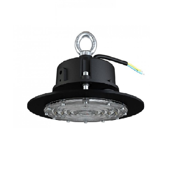 Светильник LED 60° D220xh139mm 9500Lm 50W 4000K AC90-305V IP65 подвесной черный 