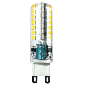 LED лампа G9 58x16mm 5W 2800K AC 220V 320°
