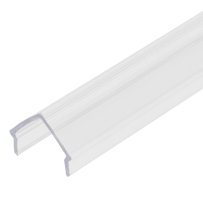 Рассеиватель 2000x14xh8,4mm пластик белый светопропускание 95% прозрачный