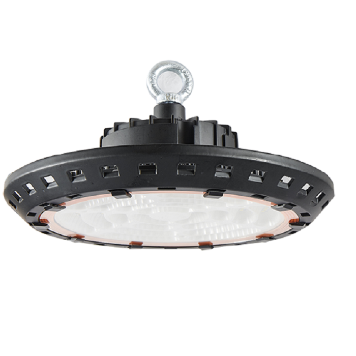 Светильник LED 90° D400xh155mm 24000Lm 200W 6400K AC85-277V IP65 подвесной черный 