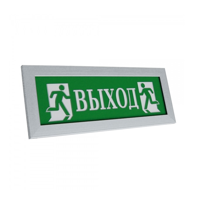 Табло световое LED ВЫХОД 322х125хh12mm 20mA DC12V IP41 плоское