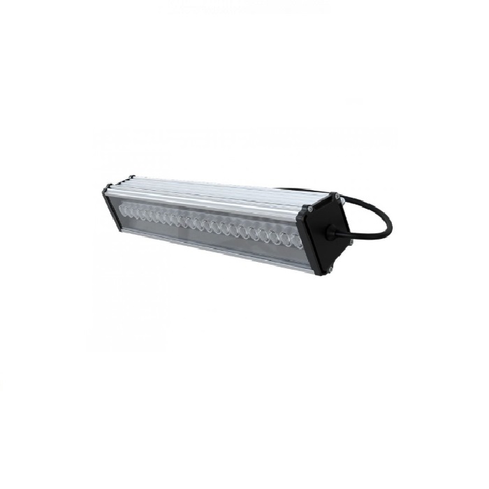 Светильник LED 90° 536x108xh89mm 6500Lm 50W 4000K AC176-264V IP67 линейный 