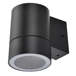 Светильник 114x140x90mm под LED лампу GX53 IP65 накладной черный