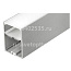Профиль алюминий анод серебро 2000х49хh70mm с отсеком для БП подвесной/накладной