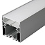 Профиль алюминий анод серебро 2500х79хh77mm комплект с экраном/отсек для БП универсальный