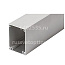 Профиль алюминий анод серебро 2000х50хh72mm с отсеком для БП накладной