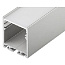 Профиль алюминий анод серебро 2500х35хh35mm комплект с экраном подвесной/накладной
