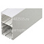 Профиль алюминий анод серебро 2000х60хh85mm с отсеком для БП подвесной