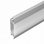 Профиль алюминий анод серебро 2000х17хh80mm для подсветки стен встраиваемый ГКЛ
