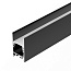 Профиль алюминий анод черный 2000x25xh42mm подвесной/накладной