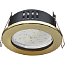 Светильник под LED лампу GX53 D98xh55mm AC220V IP65 встраиваемый золото